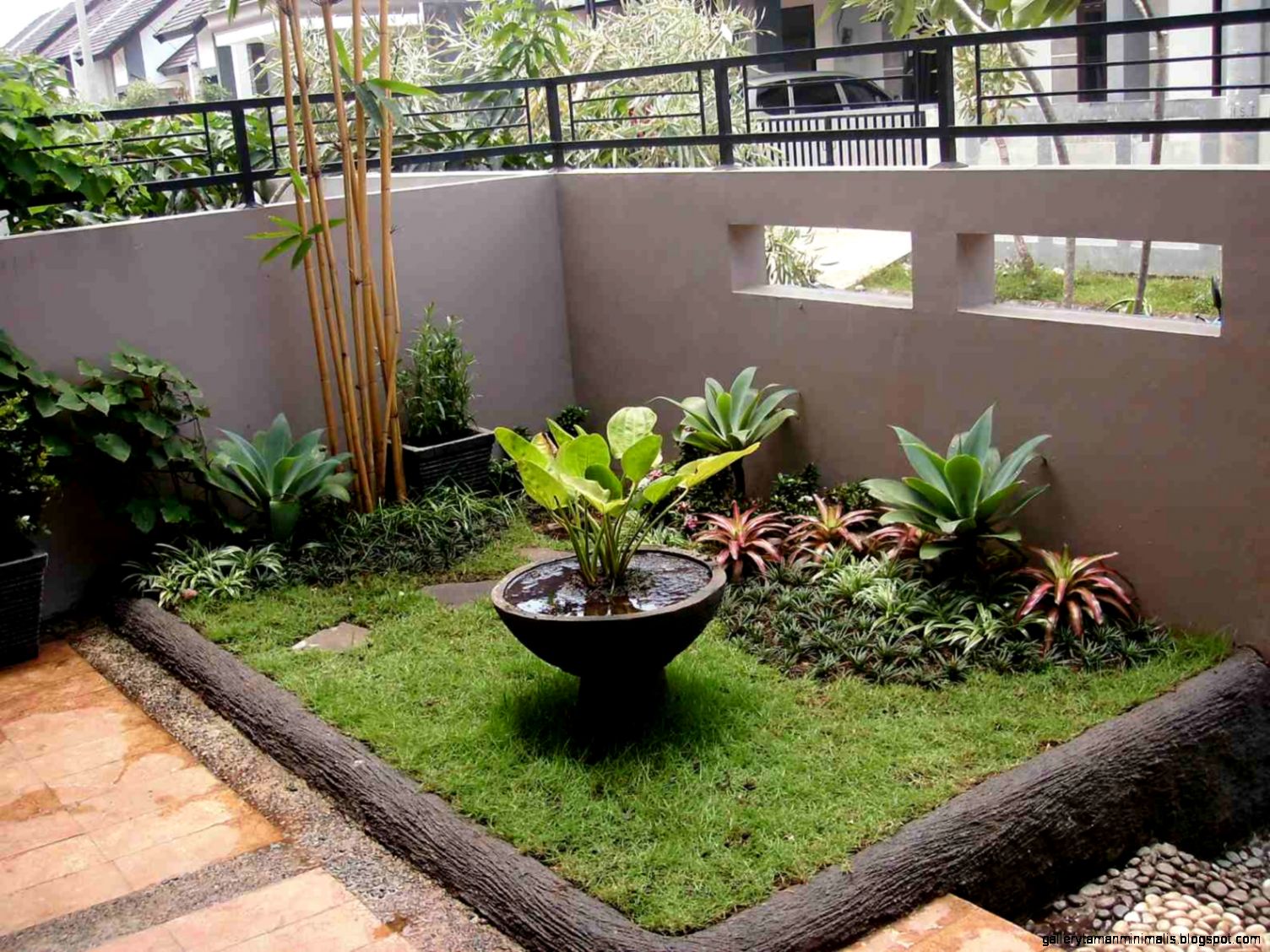 Membuat Taman  Depan  Rumah  Gallery Taman  Minimalis