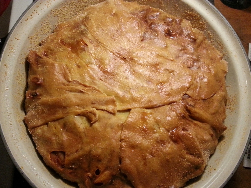 What's in my AGA? Timpano (Italian pasta dome)
