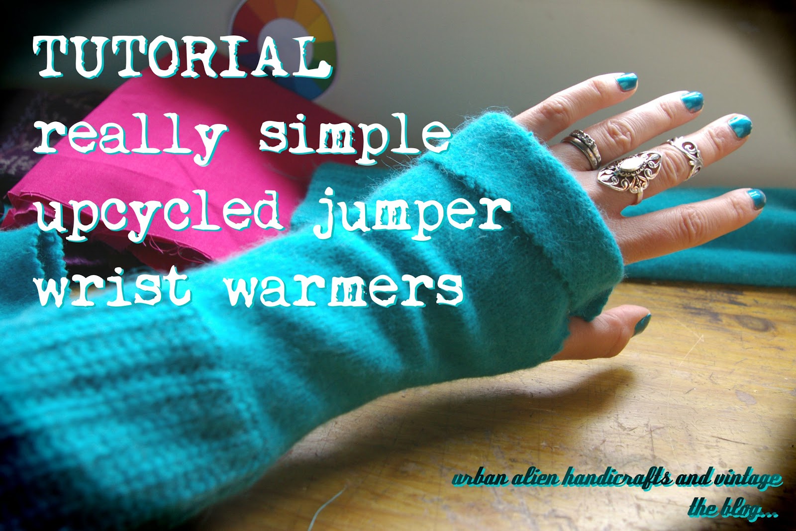  urban alien vintage and handmade TUTORIAL 1 really simple