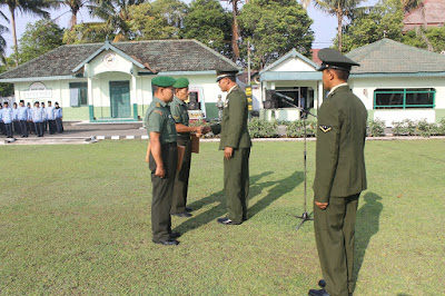 PERINGATAN HARI PAHLAWAN KODIM SRAGEN LEPAS 2 ANGGOTA MPP DAN PINDAH SATUAN