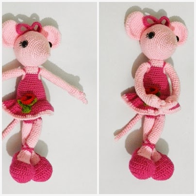 Зайка балерина крючком схема