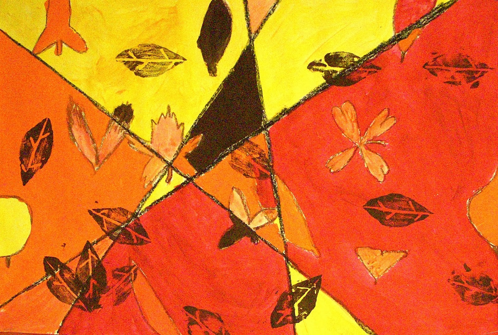 Осенний ковер рисунок