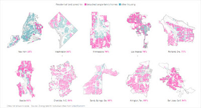 Image result for Zoning map: single family homes: USA