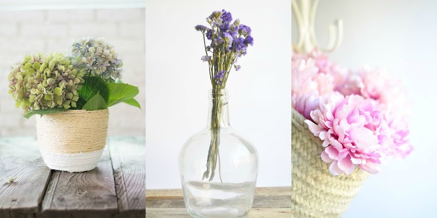 Decorar con flores diy