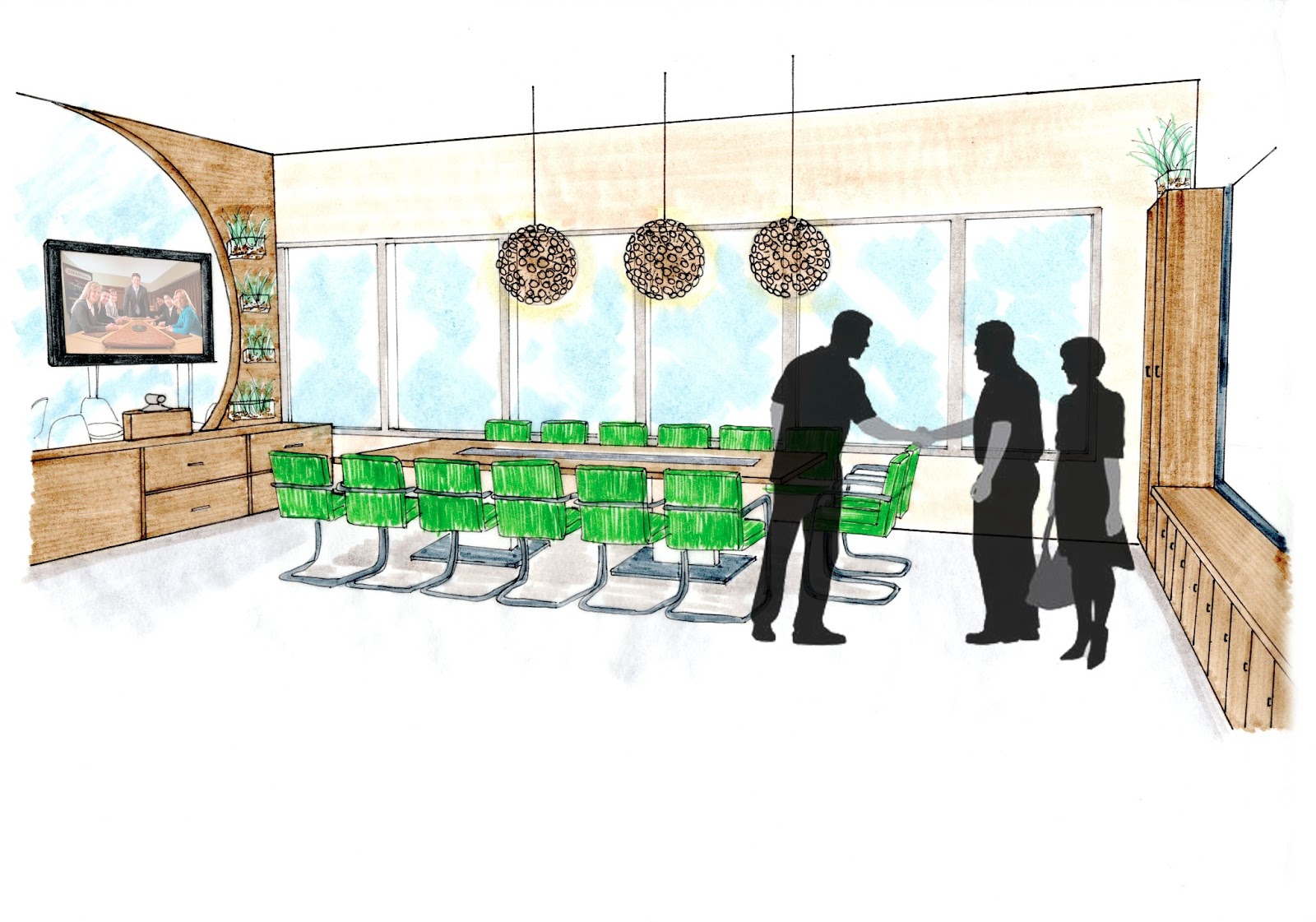 Interior Design Corporate Studio C4 Office Design