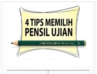 4 Tips Memilih Pensil Ujian Yang Baik Dan Asli Wirahadie Com