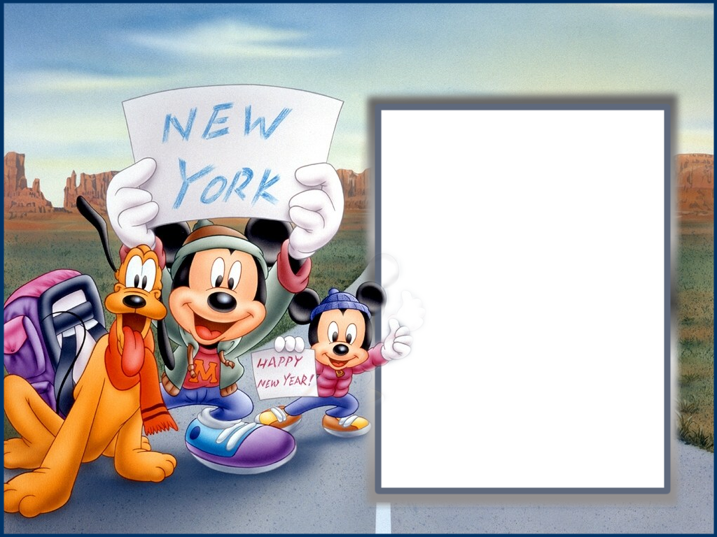 Molduras Criativas: Moldura Mickey