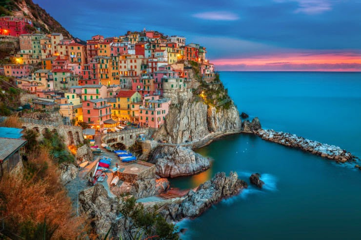 8. Manarola, Liguria, Italy - Top 10 Mediterranean Destinations