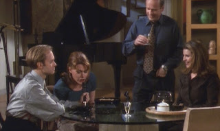 Frasier, Daphne, and Niles help Roz make a demo tape.