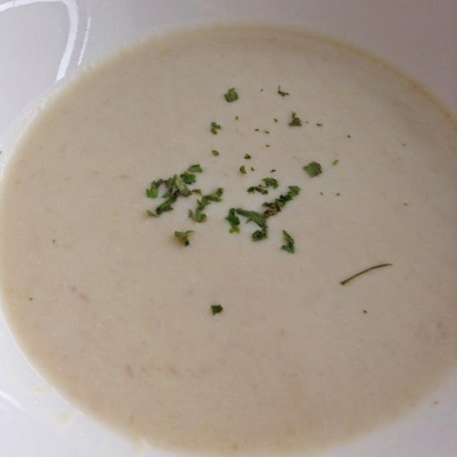 Burdock creamed soup/Recipe
