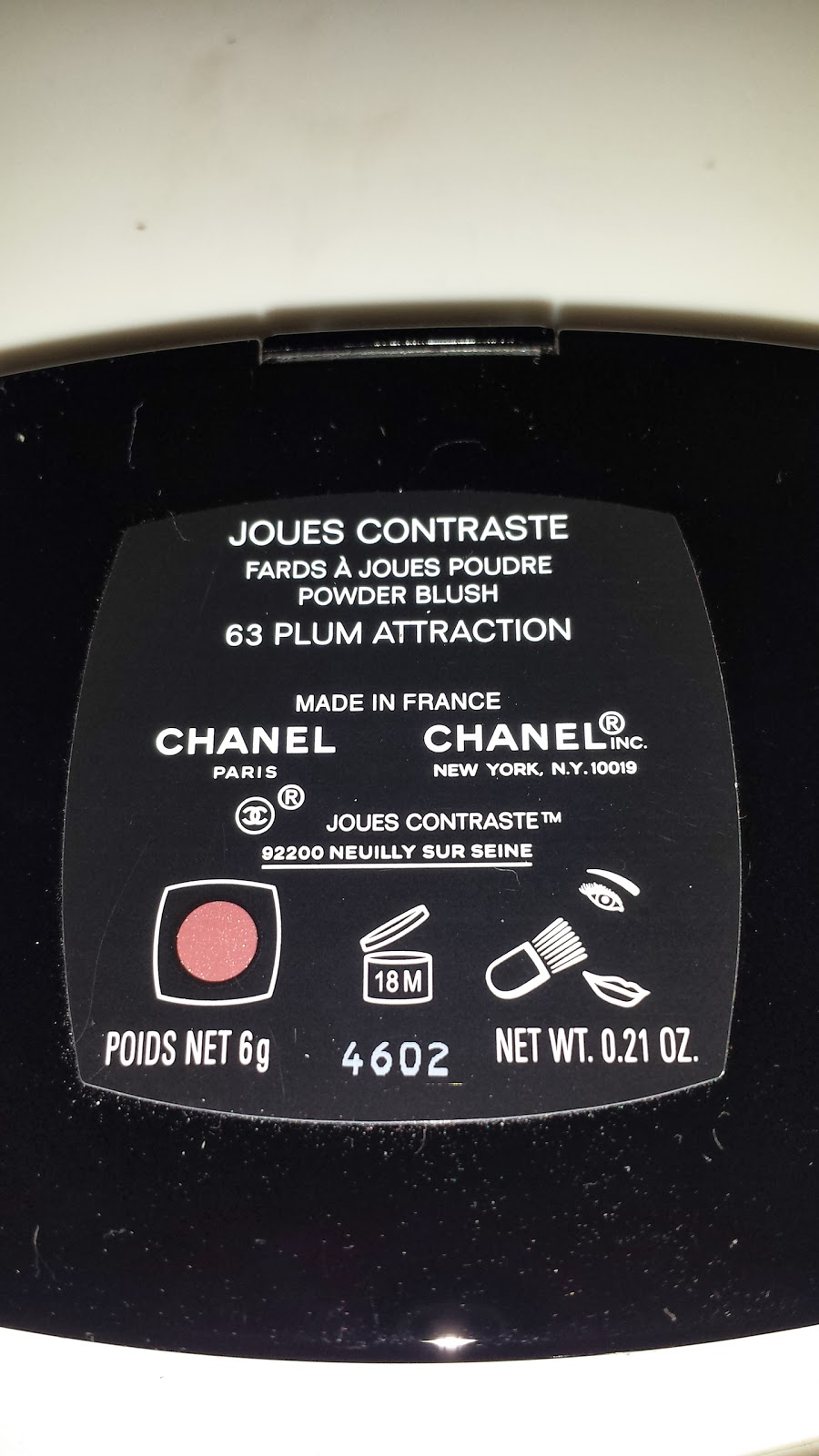 eksegese sort Ged Jayded Dreaming Beauty Blog : 63 PLUM ATTRACTION CHANEL JOUES CONTRASTE  POWDER BLUSH - SWATCHES AND REVIEW