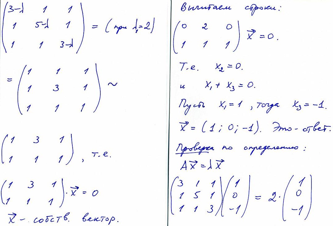 Линейные свойства линейная алгебра