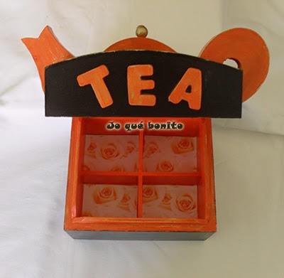 Caja para el té