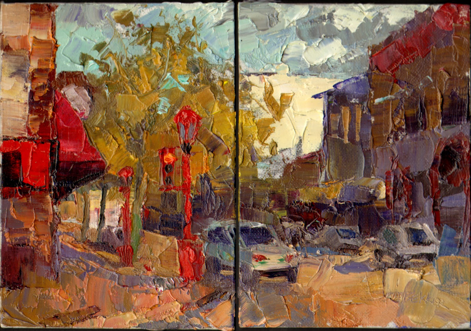 Veronika McLeod Summer outdoor painting