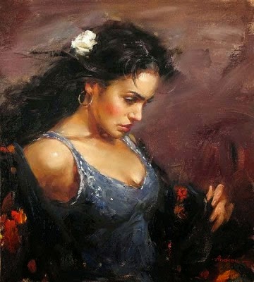 Cigana - Andrew Atroshenko - Um pintor impressionista romântico