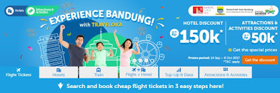 Experience Bandung with traveloka