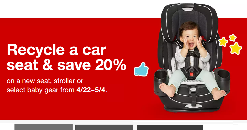 Target Car Seat TradeIn Event Trade In Your Old Car Seat & Get A 20