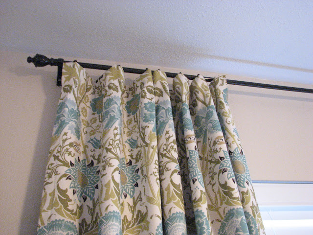 Our Nesting Ground: Lined Curtain Panels and TieBack Tutorial