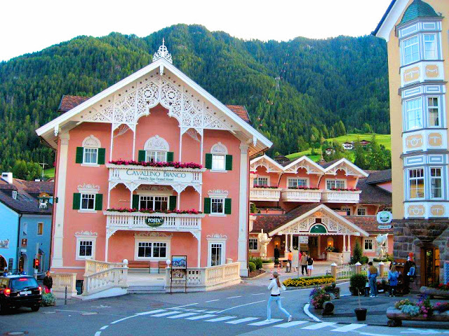 Cavallino Bianco Family Spa Grand Hotel dates back to the 19th century.