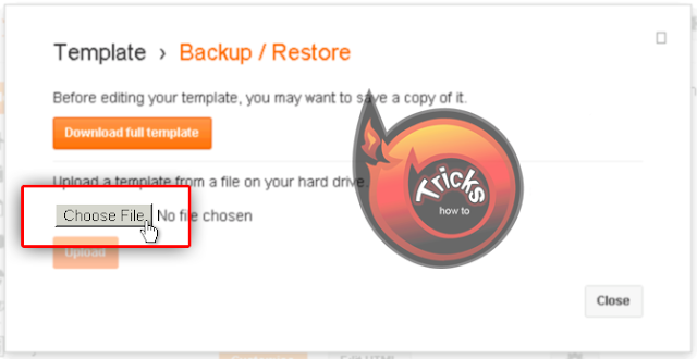 How to upload or install custom template on blogger? | Tricks how to