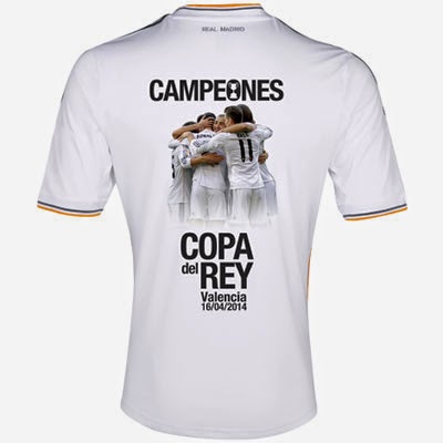 camiseta Real Madrid Campeones Copa del Rey 2014