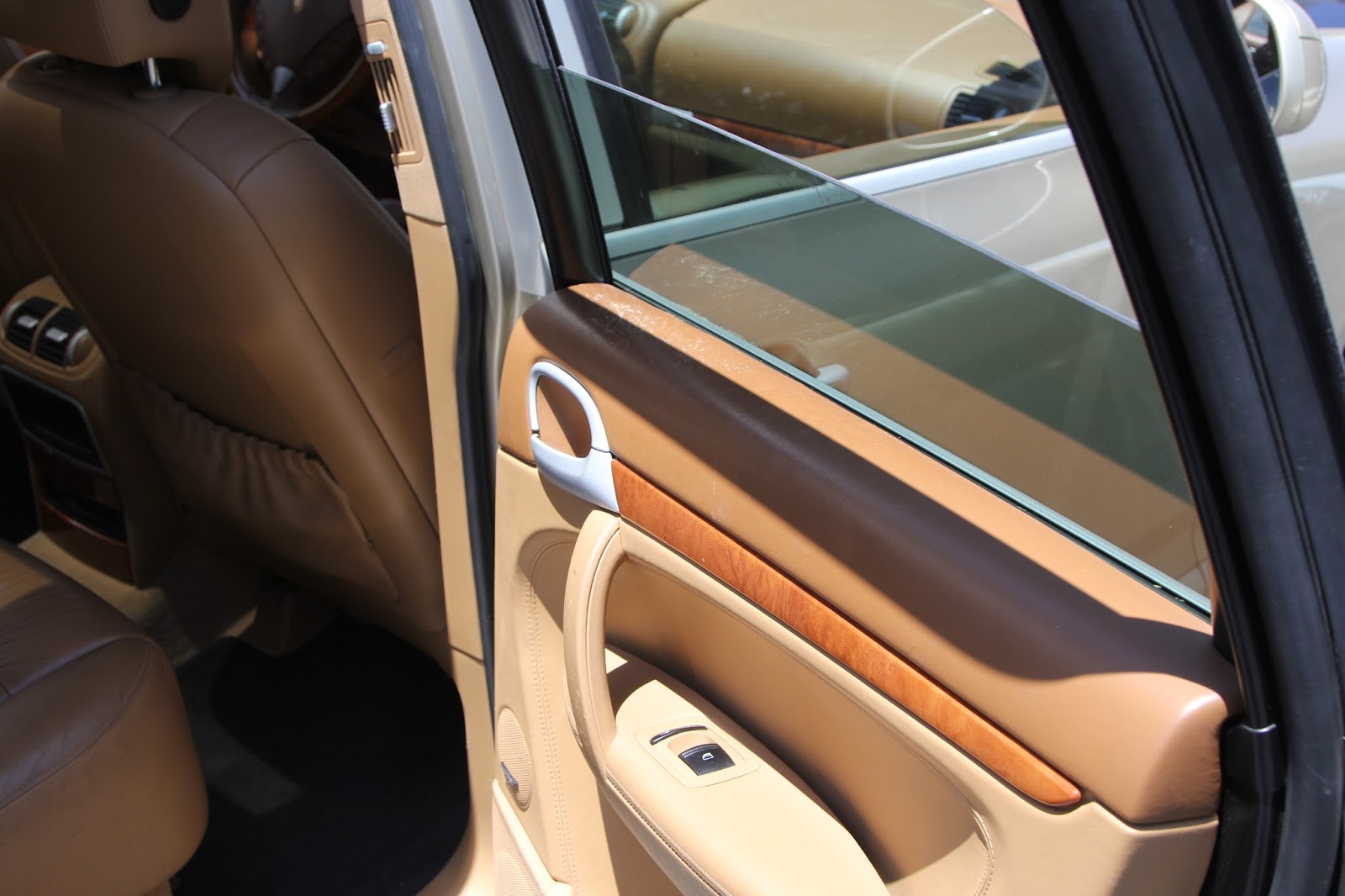 Cooks Upholstery and Classic Restoration Porsche Cayenne Window