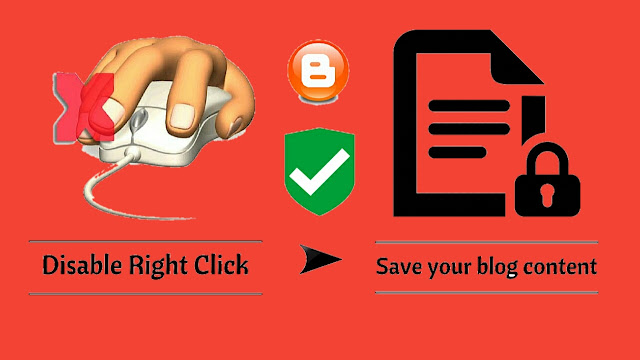 How To Disable Right Click On Blogger Blog 