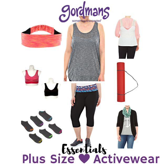 Plus Size Active Wear Essentials from Gordmans 