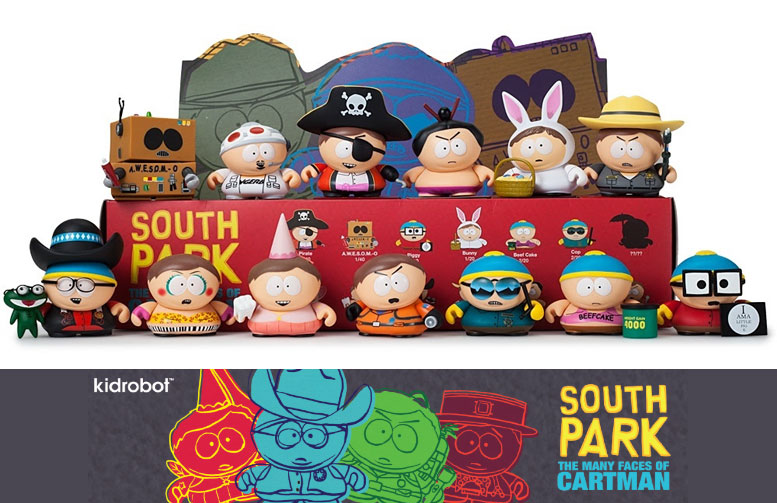 Piggy Kidrobot South Park Many Faces of Cartman 3 inch Vinyl Figure New 