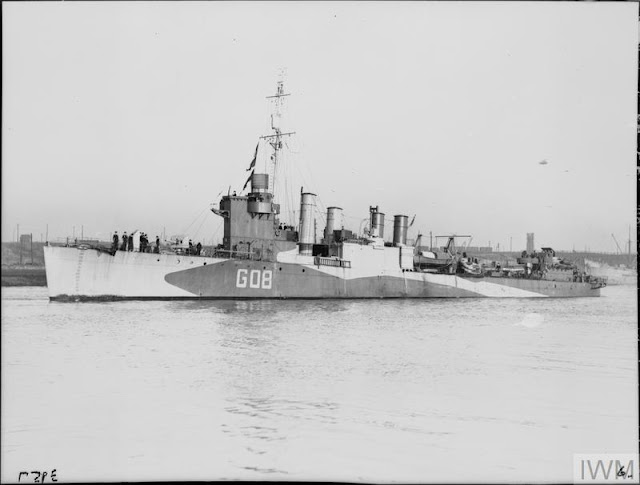 HMS Newark, damaged on 25 August 1941 worldwartwo.filminspector.com