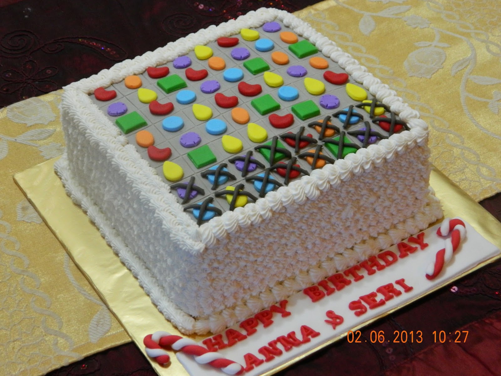 Mybabydeco Cake Candy Crush Saga