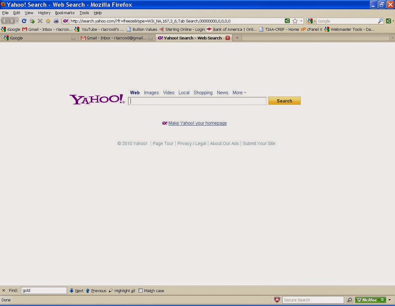 Yahoo Firefox Search