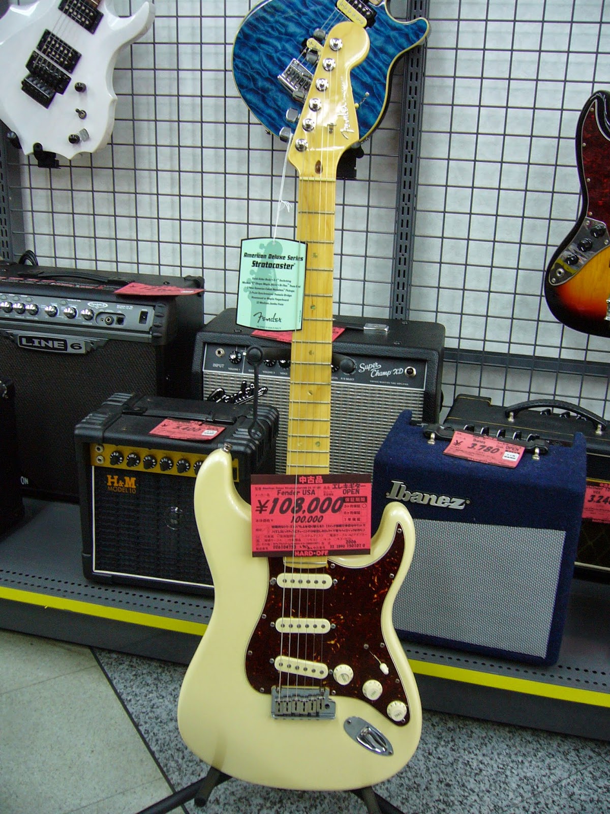 Fender American Deluxe アメリカン・デラックス・ストラト