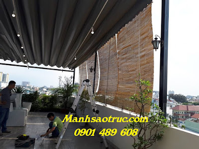 mành trúc che nắng