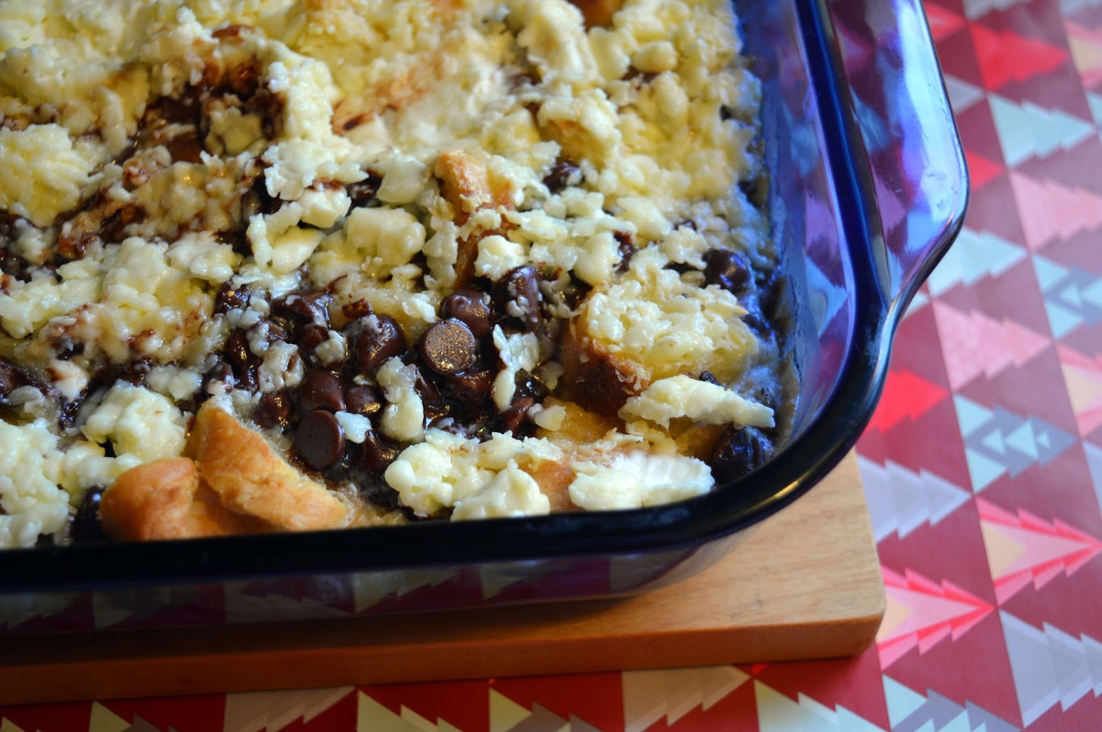 Chocolate Croissant Breakfast Bake