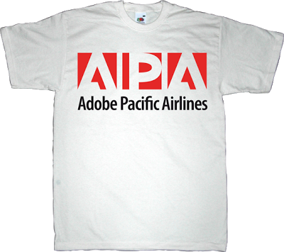 adobe airline useless consumer society useless capitalism useless copyright useless economics useless patents t-shirt ephemeral-t-shirts