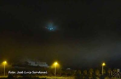 Fotos calima de noche muy baja, Las Palmas de Gran Canaria