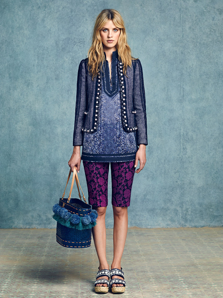 Fashion Runway Tory Burch Resort 2013 New York Look Book Cool Chic