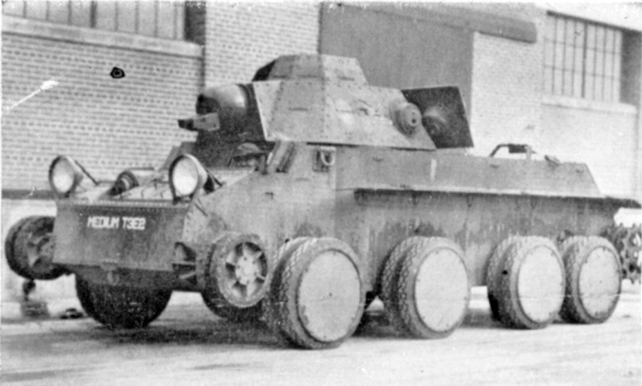 Tank Archives: Combat Car T4: Christie Style
