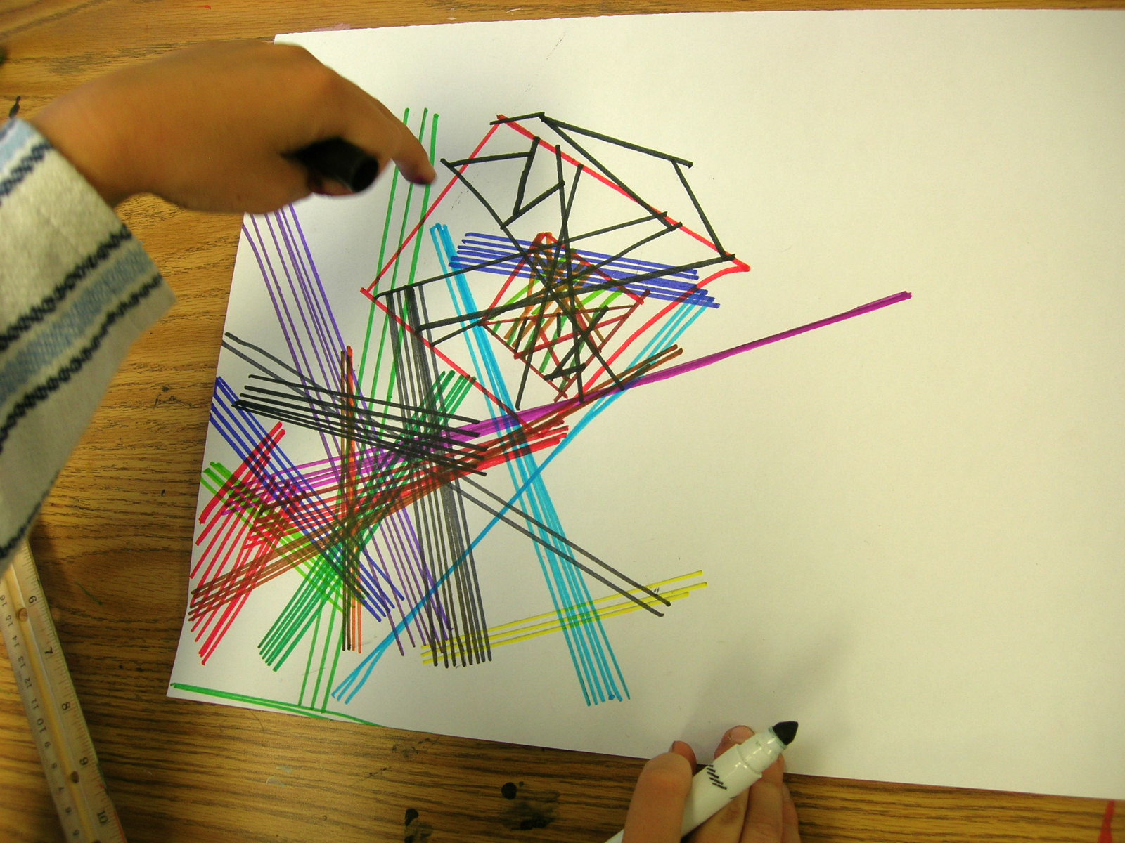 Artists For Kids Abstraction with Markers