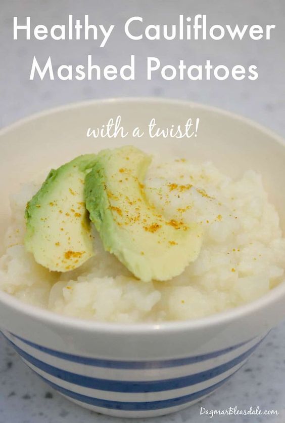 Healthy Cauliflower Mashed Potatoes Recipe With a Twist! #vegetarian #recipes #cauliflower #healthy #easy #ideas #healthyrecipes #healthyfood #sidedish