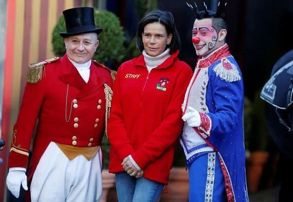 President, Princess Stephanie of Monaco attended the launch of the 44th International Circus Festival in Monte-Carlo