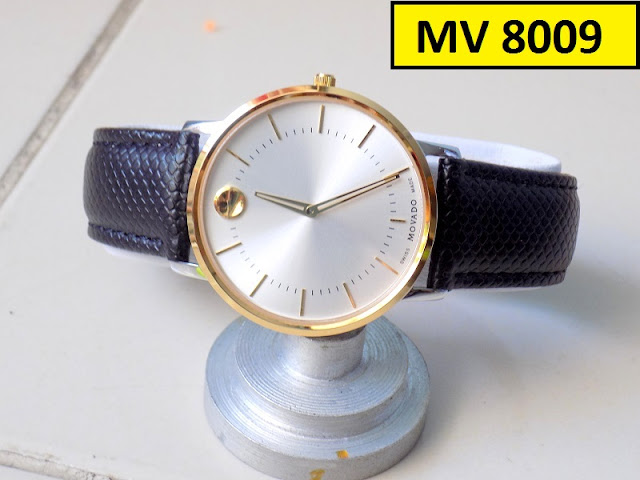 Đồng hồ dây da Movado 8009