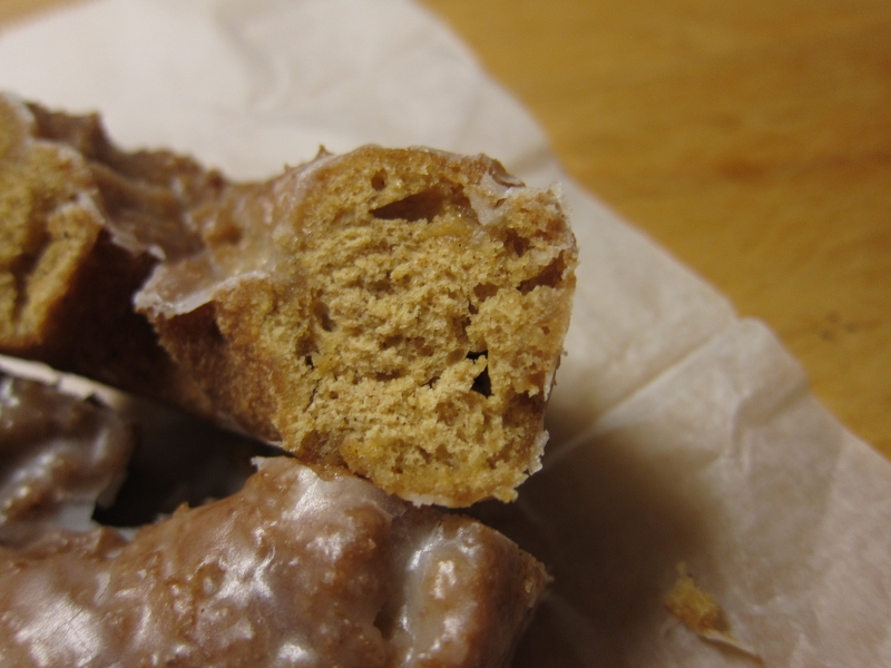 Review Krispy Kreme Pumpkin Spice Donut Brand Eating