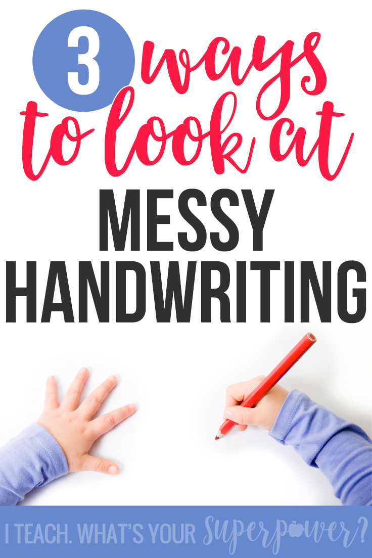 Messy handwriting got you down? It could be because of bad habits but don't overlook other underlying causes.  #3 caught me by surprise as a mom and reading specialist.