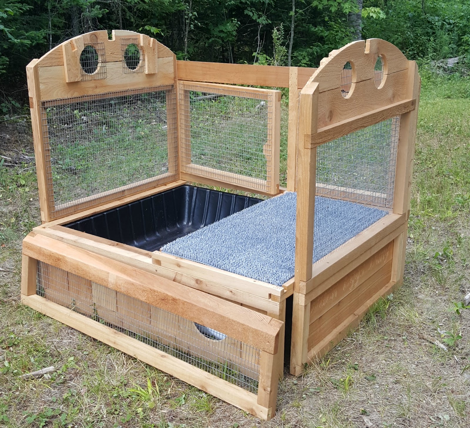 Introducing the Urban Coop Company Round Top Duck House Fresh Eggs