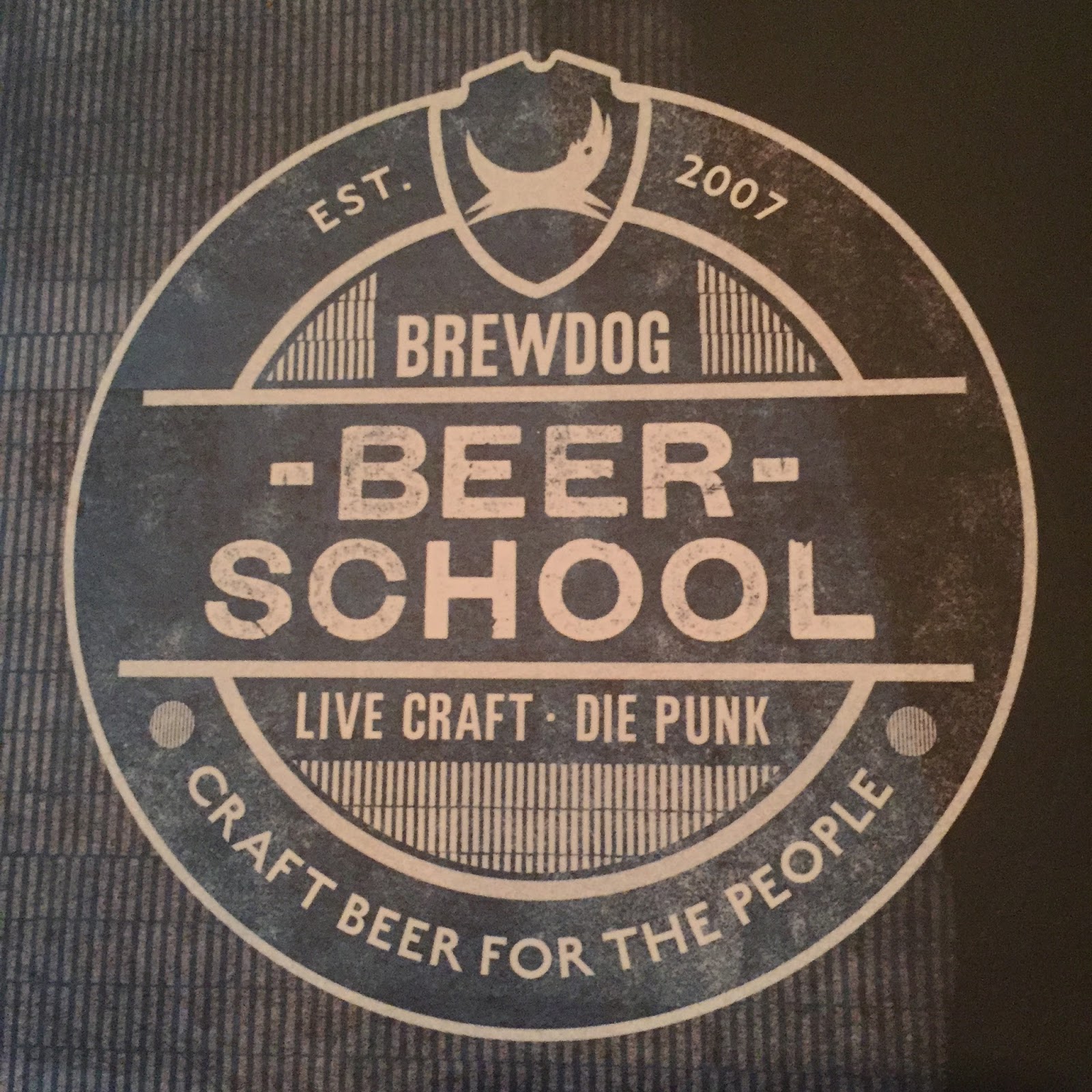 Review BrewDog Beer School, Brighton Rosie Posie's Puddings & Pies