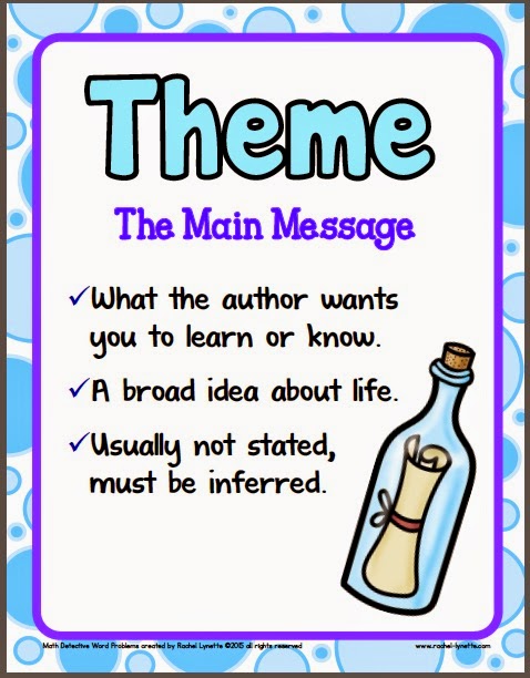 Ideas for Teaching Theme (and a couple freebies!) | Minds in Bloom