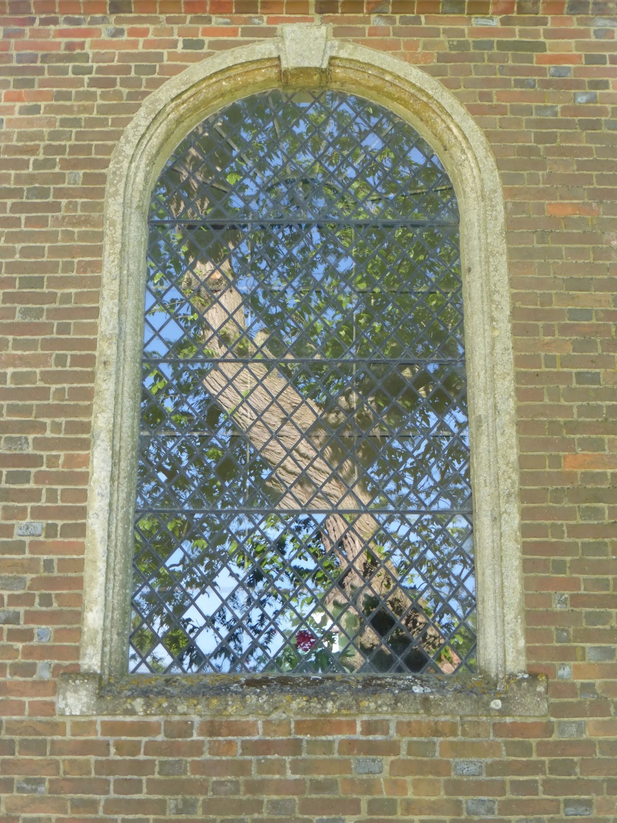 Icknield Indagations For once, clear, not stained glass, at Stanford