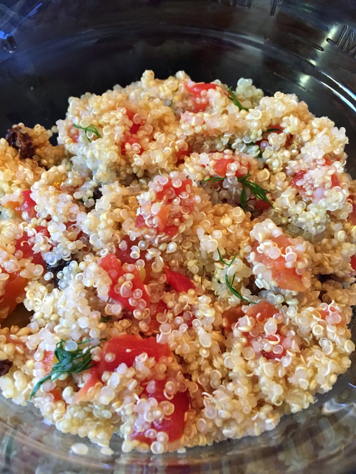 Feeding Ger Sasser Dill Lemon Quinoa Salad